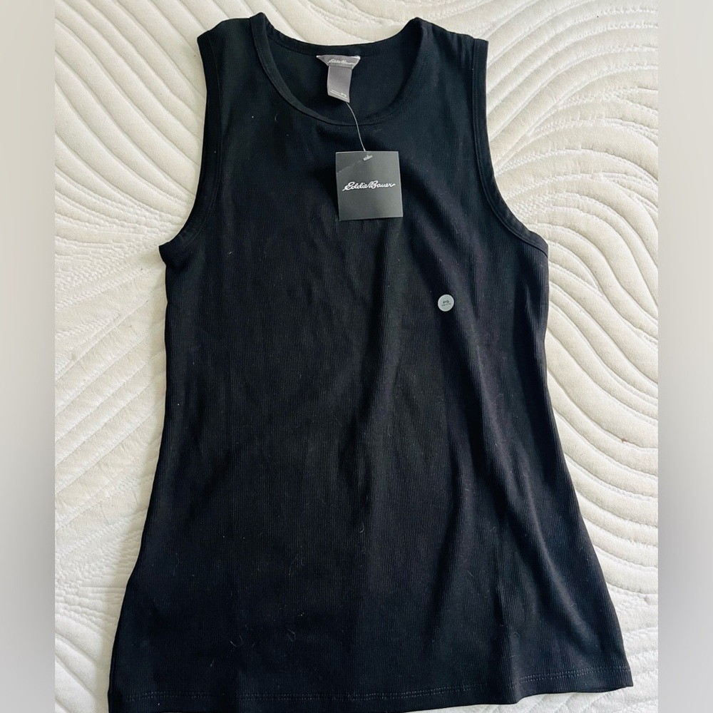 Eddie Bauer Women's Classic Black Tank Top